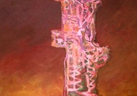 Auguri di cuore figlio mio, cm. 70x100, acrilico su tela