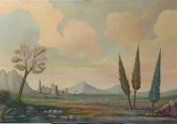 Echi dall'oriente, cm. 80x120, olio su tela