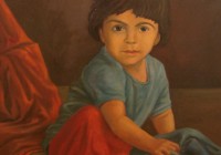Elena, cm. 70x100, olio su tela