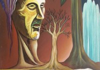 La comare Irma, cm. 50x75, tempera vinilica