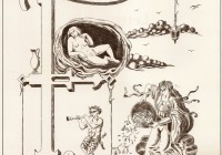 Lettera F, allegoria della Flora, foglio cm. 50x70, bulino