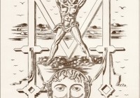 Lettera M1, allegoria dedicata a Medusa, foglio cm. 50x70, bulino
