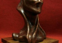 Scultura, h. cm. 45