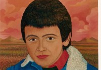 Ritratto di Sirio, cm. 50x70, acrilico su tela, cm. 50x70